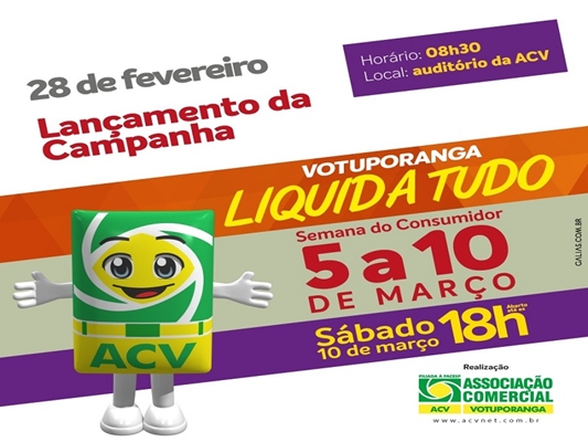 ACV LANÇA SEMANA DO CONSUMIDOR DE VOTUPORANGA