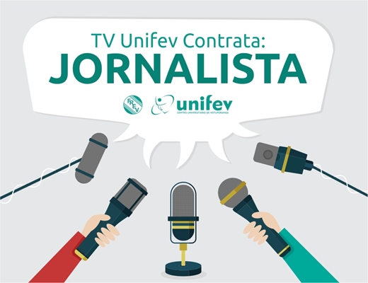TV Unifev seleciona jornalista para contratação 