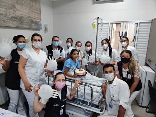 Um aniversário diferente e especial para Thalyta