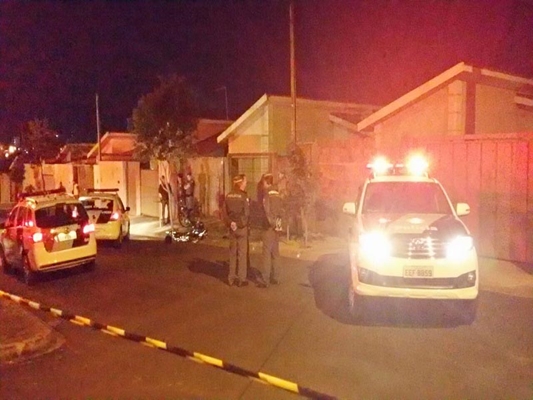 Local da abordagem policial, em avenida do bairro Noroeste
