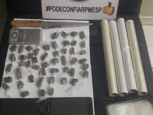 IRMÃOS SÃO PRESOS VENDENDO MACONHA EM VOTUPORANGA