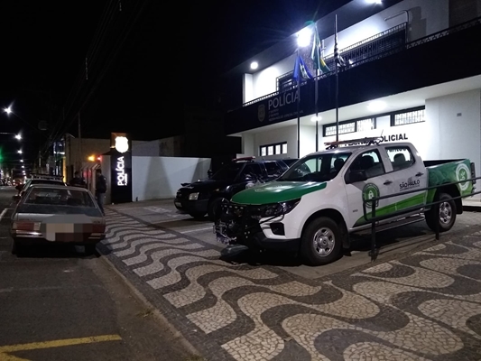 Criminoso apresentado na Central de Flagrantes 