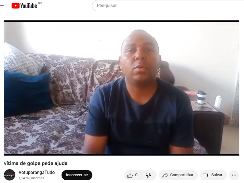 Vítima de golpe na internet recebe ajuda de campanhas