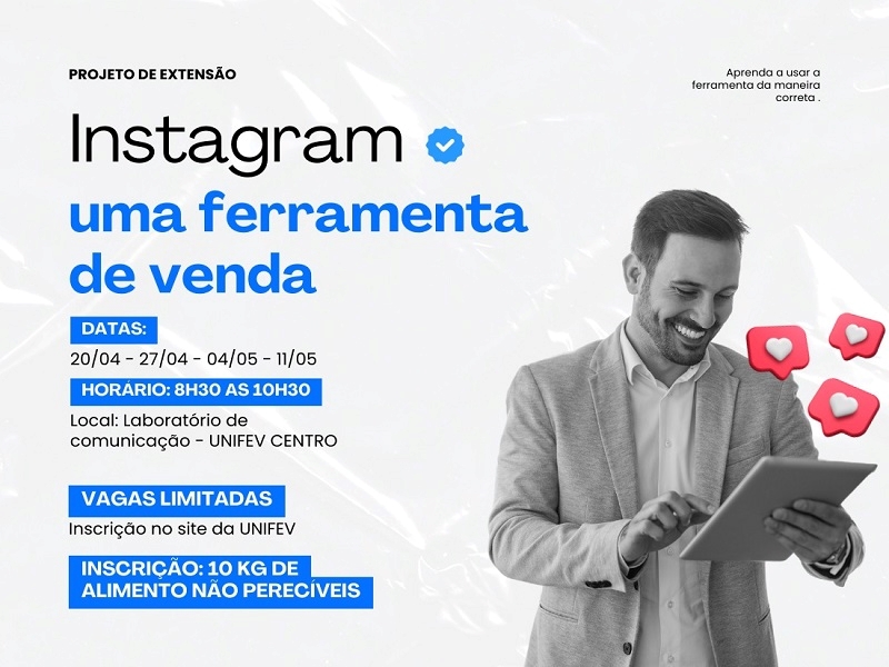 Unifev promoverá capacitação em mídias sociais