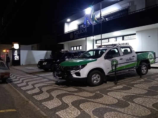 Ocorrência apresentada na Central de Flagrantes 