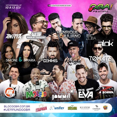 COMEÇA O AGITO DO OBA FESTIVAL 2018