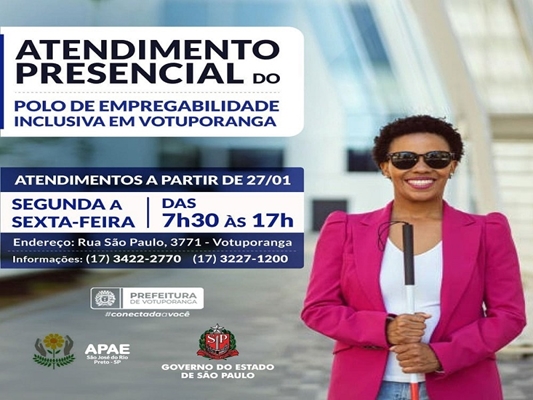 Governo de SP incentiva empregos para portadores de deficiências