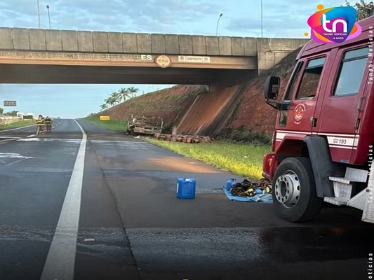 Trânsito na rodovia está liberado