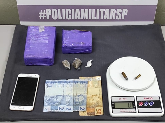 Traficante é preso no bairro Vilar de Votuporanga