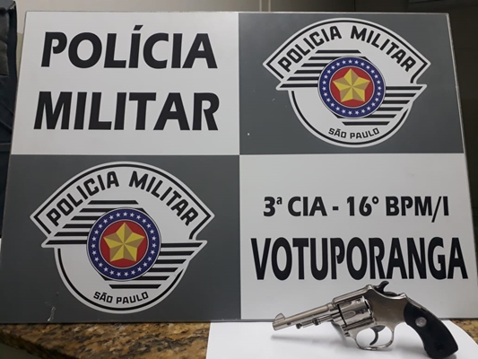 Homem armado é preso pela PM em Votuporanga