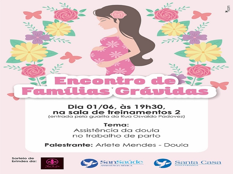 Encontro de Famílias Grávidas discute sobre doulas