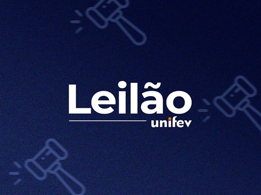 UNIFEV faz leilão de bens dia 14/12
