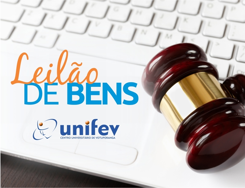 UNIFEV FAZ LEILÃO DE BENS 