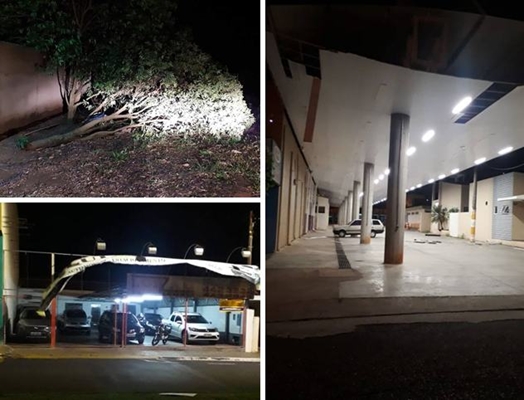VENDAVAL PROVOCA ESTRAGOS EM FERNANDÓPOLIS