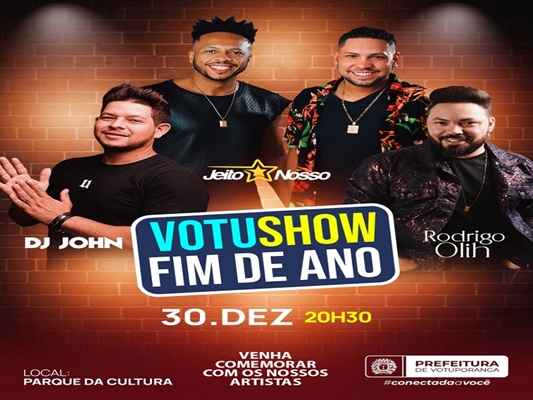 Virada tem Votu Show no Parque da Cultura