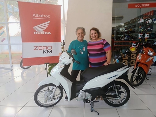 AFUPACE ganha moto para campanha de contribuição