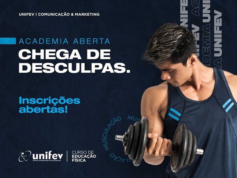 Academia UNIFEV está com inscrições abertas