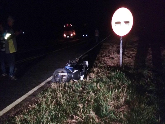 Morador de Votuporanga morre em colisão de moto com vaca