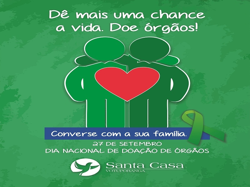 Campanha do Dia Nacional de Doação de Órgãos