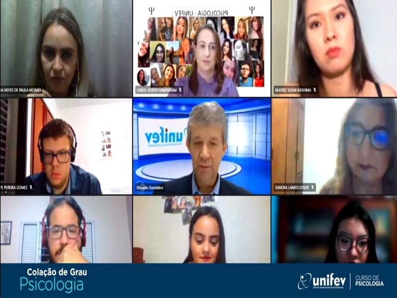 Evento foi transmitido ao vivo na internet