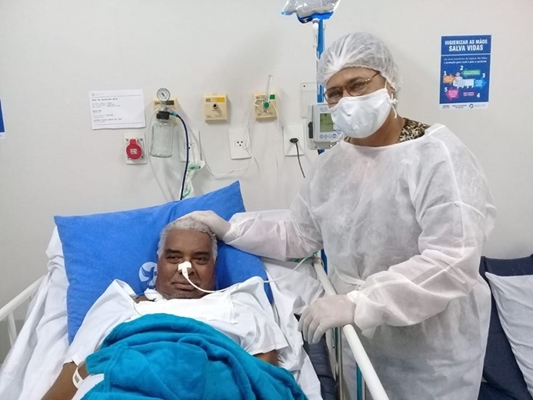 Após 30 dias na UTI morador de Nhandeara vai para ala