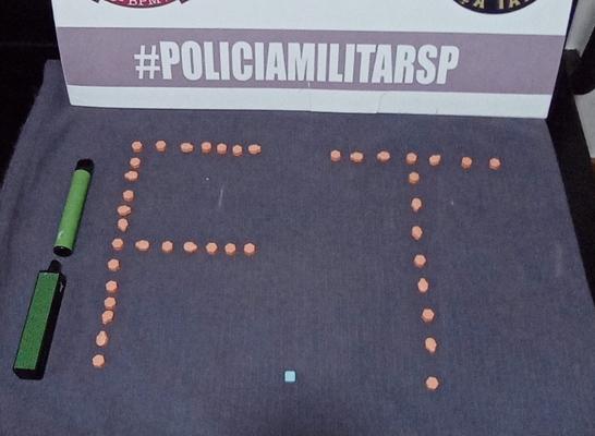 Polícia Militar prende traficante de 'baladas'