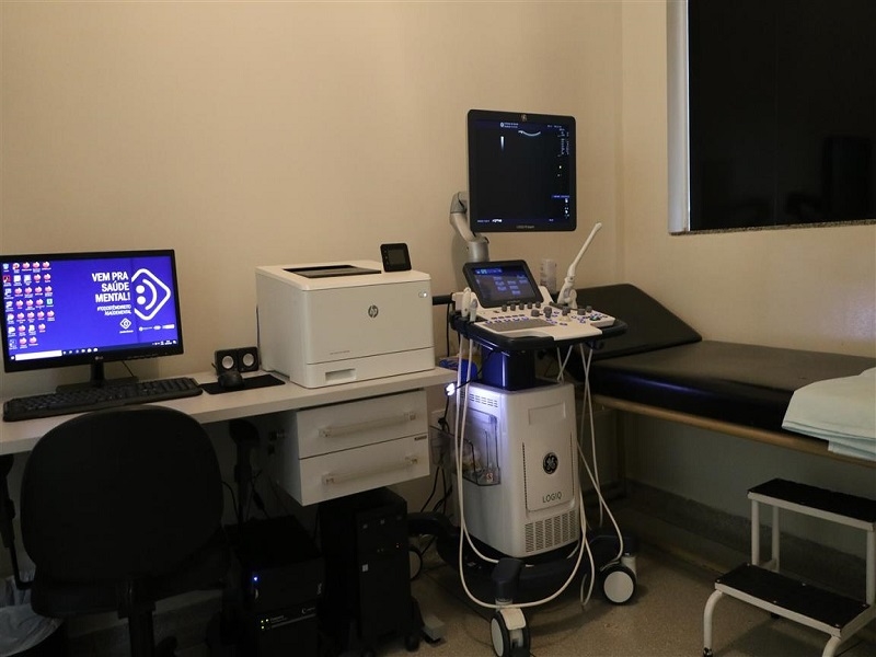 Ultrassom e raio-x no Hospital do Pozzobon