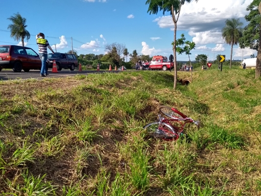 CICLISTA MORRE ATINGIDO POR CARRO EM VOTUPORANGA