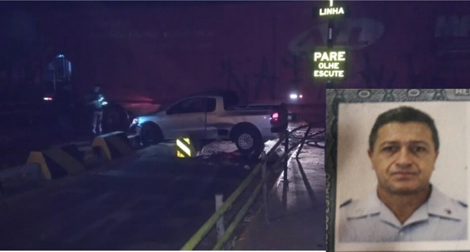 POLICIAL AMBIENTAL APOSENTADO MORRE ATINGIDO POR TREM 
