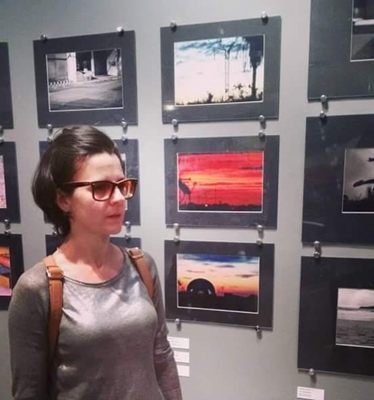 Urbanóide votuporanguense no Estadual do Mapa Cultural Paulista com jornalista Ester Rodella