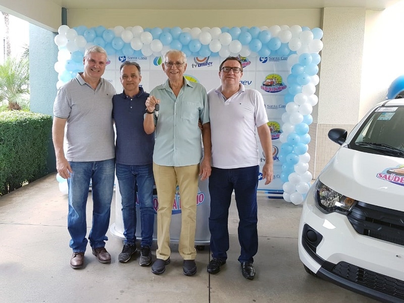 Colaborador ganha carro da Santa Casa