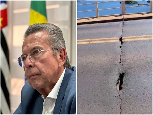 Carlão Pignatari pede vistoria urgente na ponte da Água Vermelha