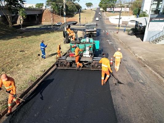 Marginais da SP-320 ganham Asfalto Novo