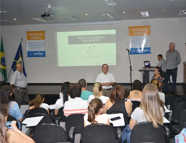 FEV apresenta projeto de Complexo Poliesportivo