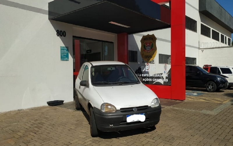 Carro que era do acusado foi apreendido
