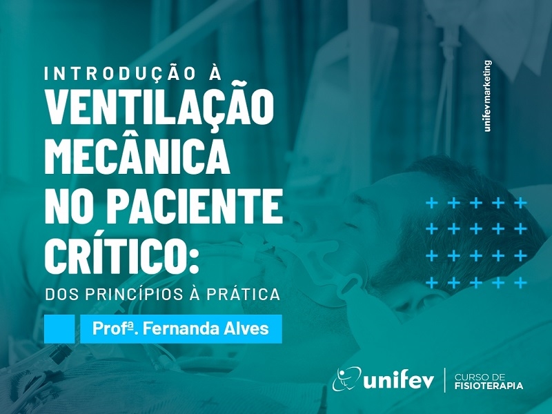 Fisioterapia da Unifev oferece curso sobre ventilação mecânica