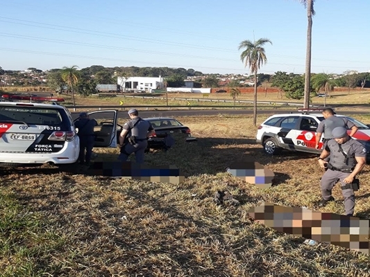 Polícia Militar prende 3 com mais de 17 kg de maconha
