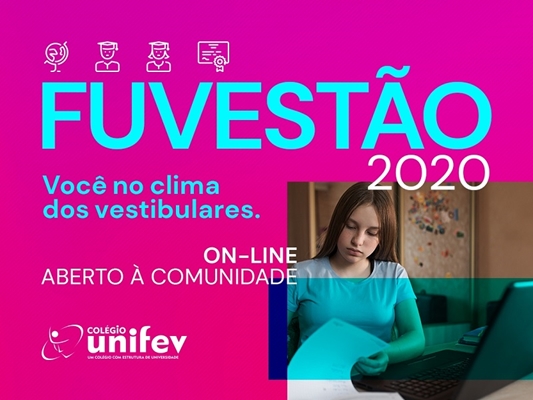 Colégio Unifev promoverá Fuvestão no próximo dia 13 de setembro