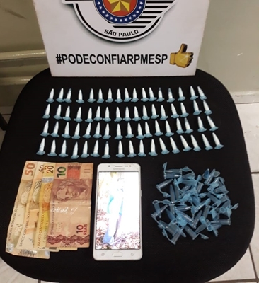 TRAFICANTE DO SÃO COSME PRESO COM COCAÍNA