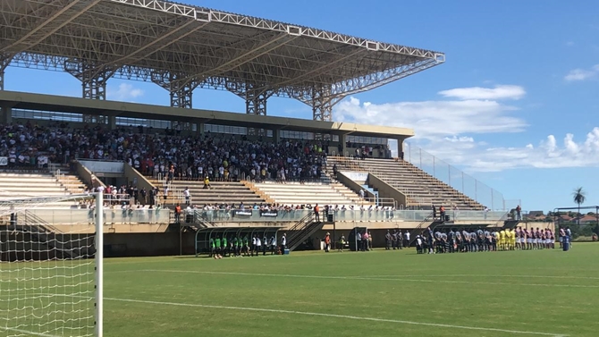 Torcida compareceu e motivou o time