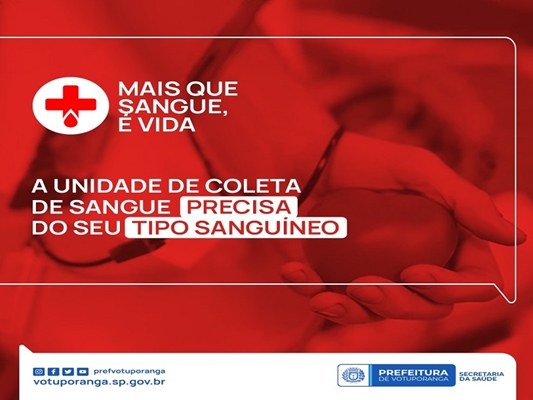 Atendimento para doação de sangue e cadastro de medula óssea