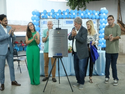 Prefeito entrega nova ampliação de escola em Votuporanga