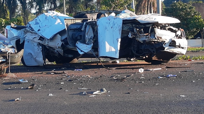 Bombeiro da região ferido em acidente na SP-320