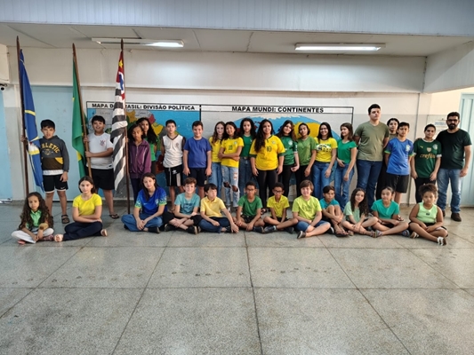 Celebração da semana da Pátria nas escolas municipais de Votuporanga