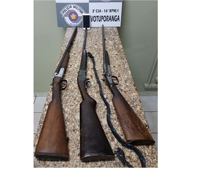SUSPEITOS COM ARMAS TENTAM FUGA E SÃO PRESOS EM VOTUPORANGA