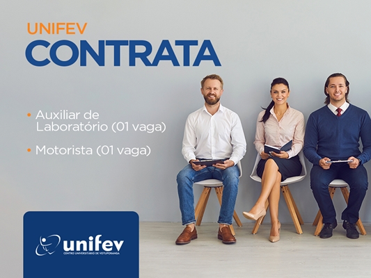 UNIFEV faz seleção para dois cargos 