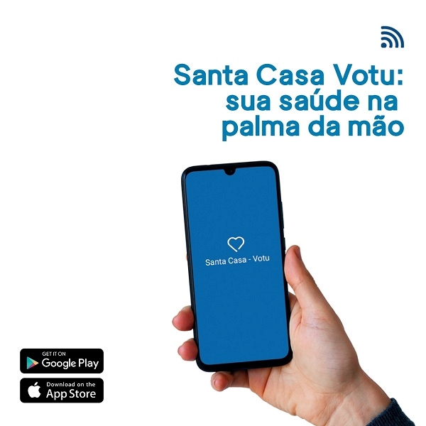 Santa Casa Votu: sua saúde na palma da mão