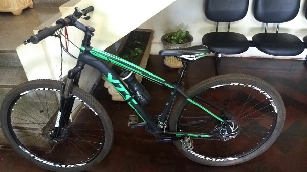 BIKE FURTADA É RECUPERADA PELA PM