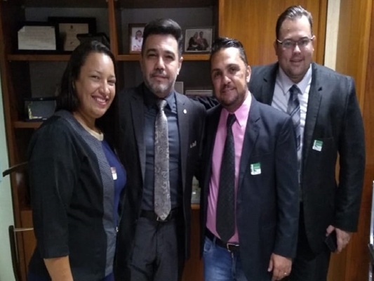 Marco Feliciano recebe vereadores e promete verba pra Santa Casa
