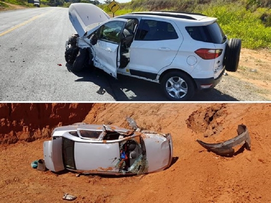 Quatro pessoas feridas em acidente em Fernandópolis 